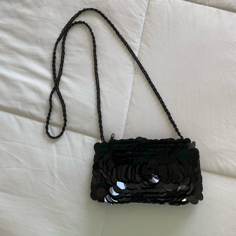 White House Black Market Sequin Purse